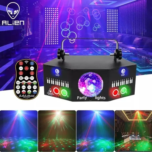Multi efeitos Laser , Led, Globo