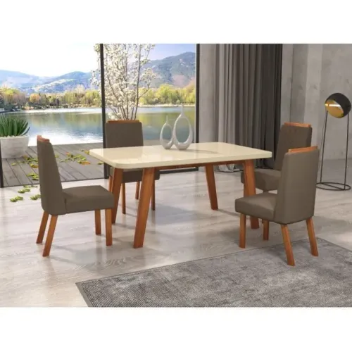 PROMOÇÃO CONJUNTO DE MESA FIRENZE (NOVA DIRETO DA FÁBRICA)