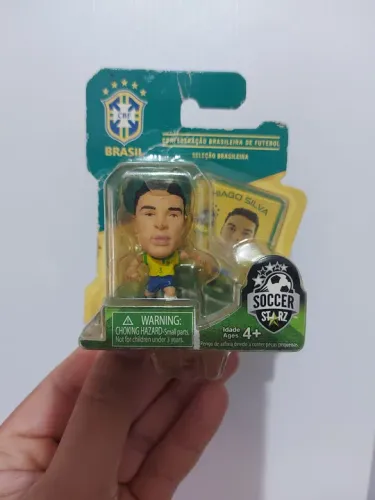 Boneco Thiago Silva - Soccer Starz - Brasil