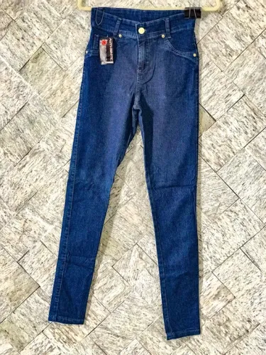 Calça Jeans Feminina Skinny Azul