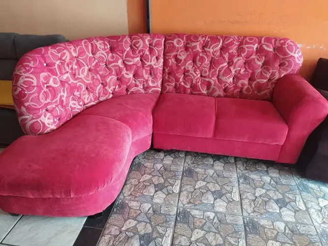 Sofá de canto pra recepção