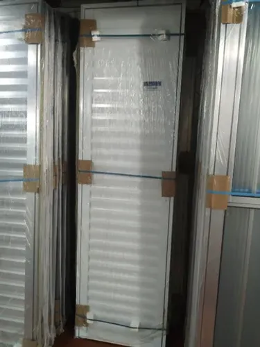 Porta veneziana alumínio branco