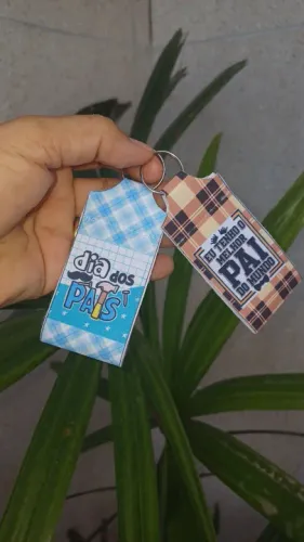 Chaveiros para brindes dia dos pais 