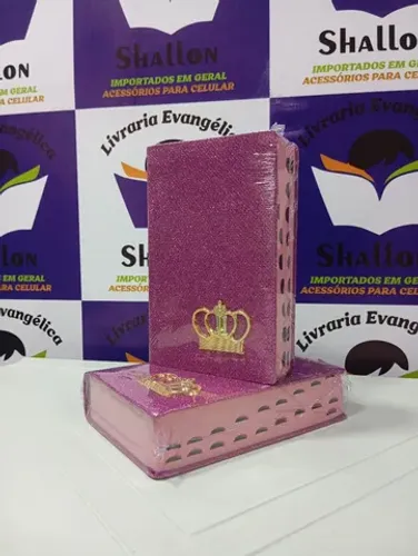 Bíblia Sagrada Com Harpa Brilhosa