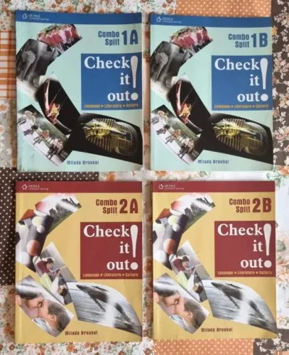 Coleção 4 Livros Check It Out! Combo Split 1 E 2