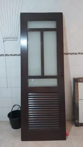 Folha de porta madeira maciça