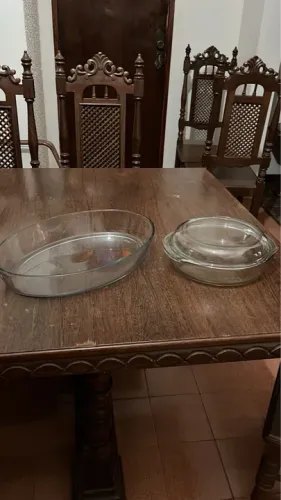 Conjunto de Travessas de Vidro - Ideal para Servir!