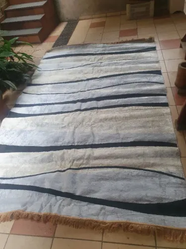 Tapete Belga Nativo Niazitex 195x300cm, envio Brasil