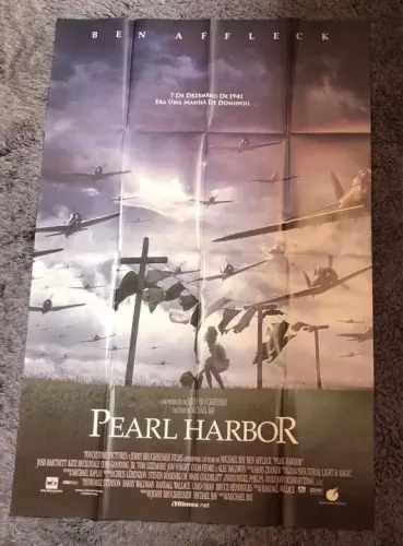 Pôster Original de Cinema Pearl Harbor