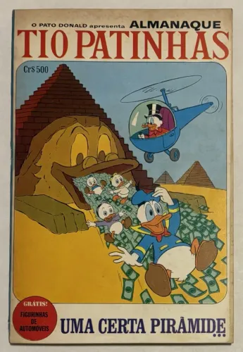 Almanaque TioPatinhas 16 - Abril (1966) - Disney - Raro