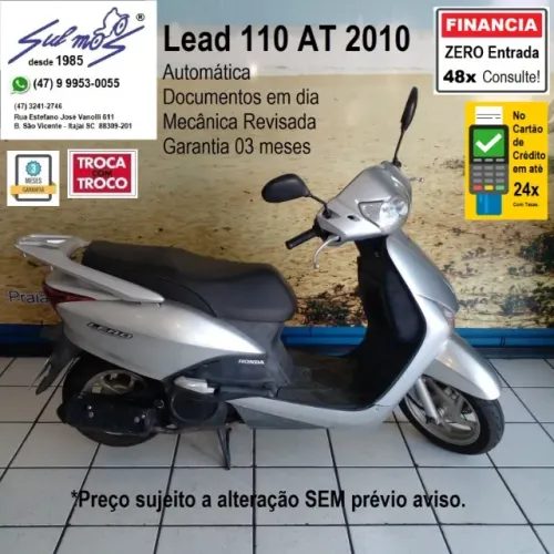 Honda Lead 110 2010 Automática # Troca e Financia até 48x. Consulte!