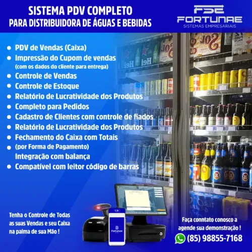 Sistema para Distribuidora de Águas e Bebidas