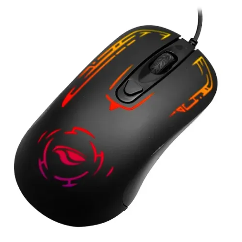 Mouse Gamer C3tech, LED, 2400 DPI, 4 Botões, USB, Preto - MG-12BK Novo Loja Coimbra