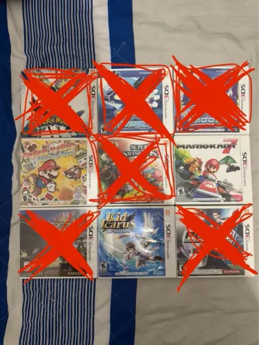 Lote 3 jogos nintendo 3DS