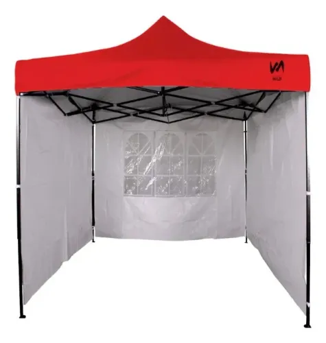 Tenda Gazebo Articulado 2x2 Aluminizado Praia E Campo 3 Paredes