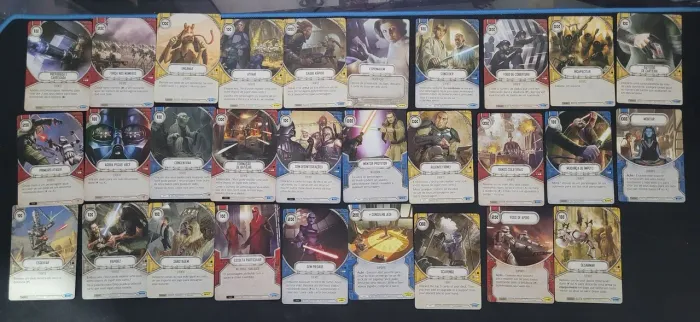 Lote de cartas Star wars Destiny