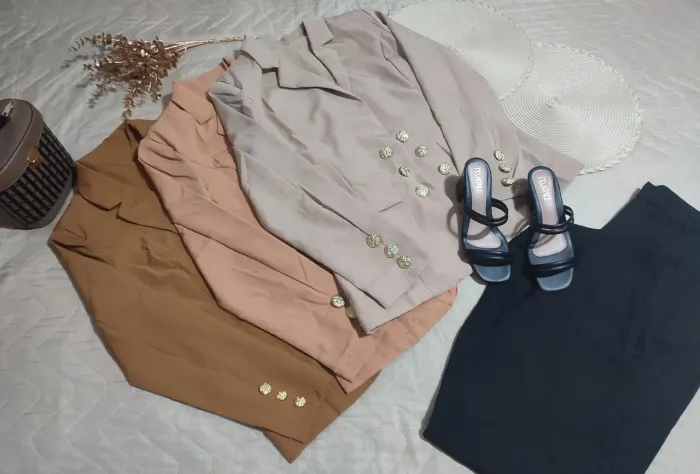 Blazer Feminino de Alfaiataria com botões