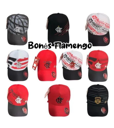 Bonés Flamengo - Diversos Modelos