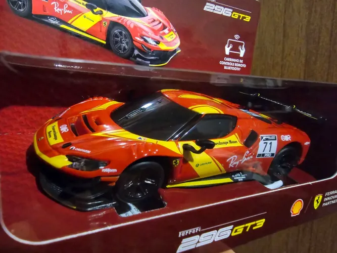 Ferrari Gt3 Bburago - Controle Remoto Carro