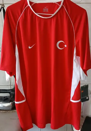 Camisa de Futebol Nike Turquia 2002 - Tamanho XL Nova Frete Gratis