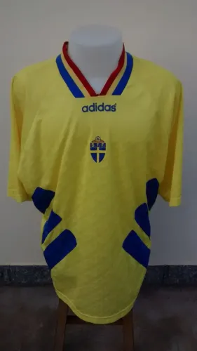 Camisa Suécia #9 Adidas 1994 Rara CR!