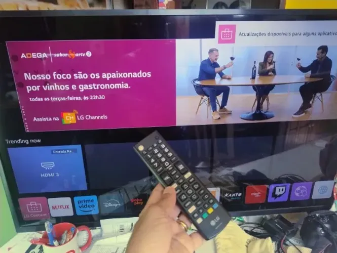 Smart TV LG 43" 4K UHD WiFi (Oportunidade)