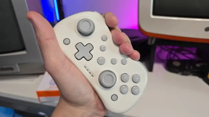Controle mini/pequeno Saitake com giroscópio para Switch e PC