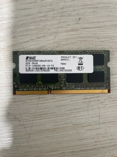 Memória ddr3 2gb para notebook 