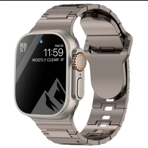 Pulseira de titânio para Apple Watch Ultra 49 mm 