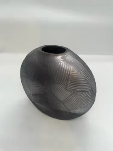 Vaso de Planta em Cerâmica Preto