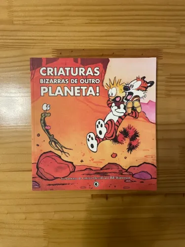 Livro Calvin & Haroldo - Criaturas Bizarras de outro Planeta