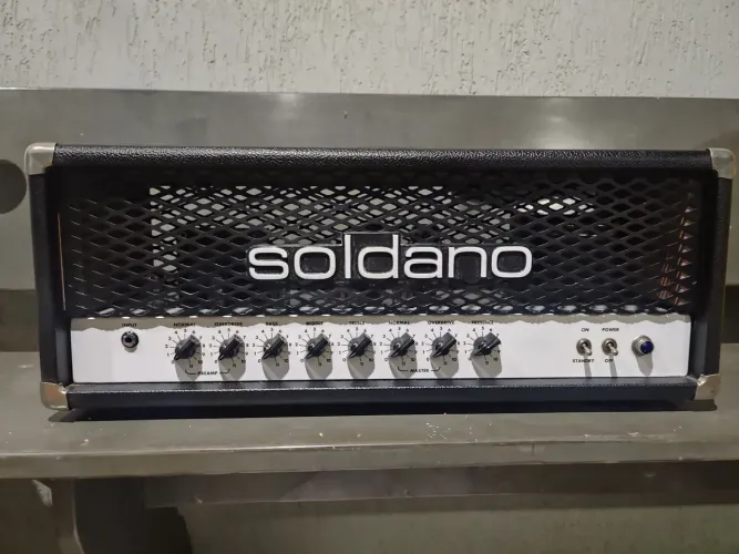 Soldano Hot Rod Plus 50 não Boogie Orange Marshall Peavey 