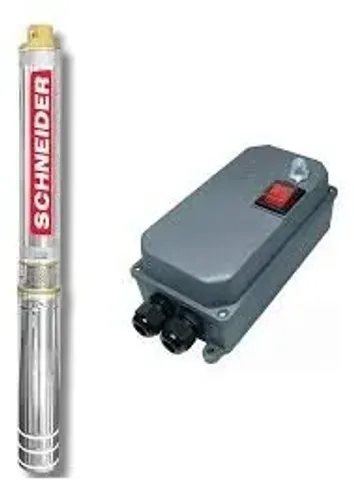BOMBA SCHNEIDER SUBMERSA 1CV 3POL C/ CONTROL SUB3-10B3E18 1 M3F 60 220V