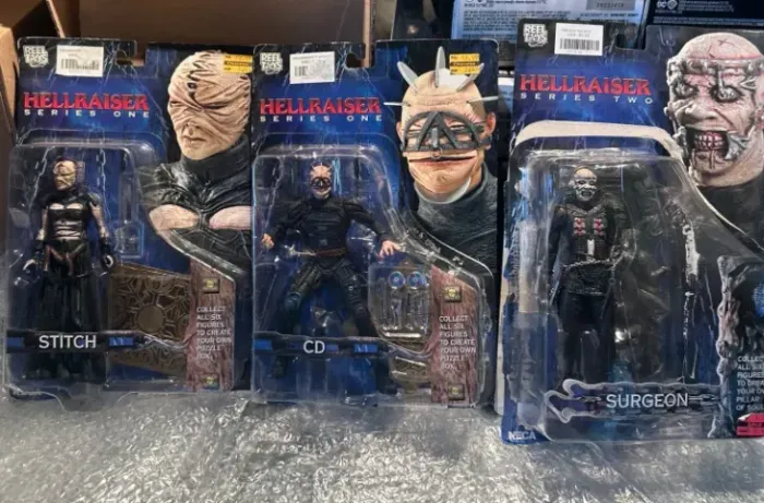 Hellraiser - Lote Original NECA (Stitch, CD e Surgeon) | Series One & Two | Lacradas