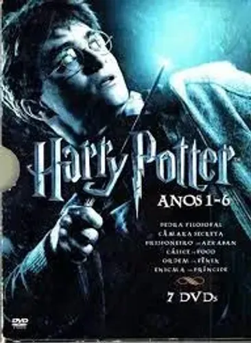 DVD - Harry Potter - Anos 1-6 / 7 DVDs