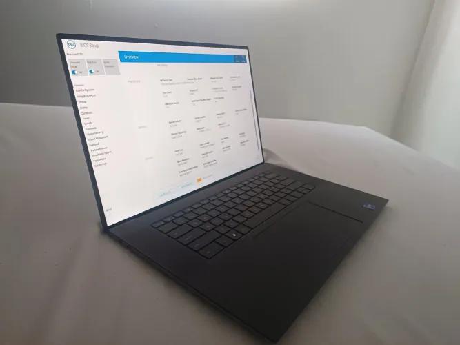 Notebook Dell i9 64GB RAM 2tb RTX A3000 12GB Tela touch