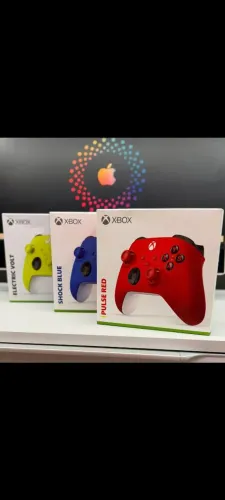 Controles xbox seriss ou one novos na caixa