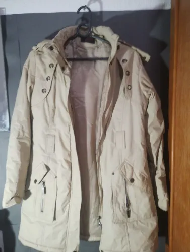 Parka com capuz 