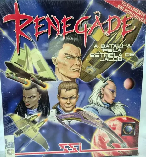 Jogo Renegade A Batalha pela Estrela de Jacob - New World Interactive - Pc MS-DOS - 1995