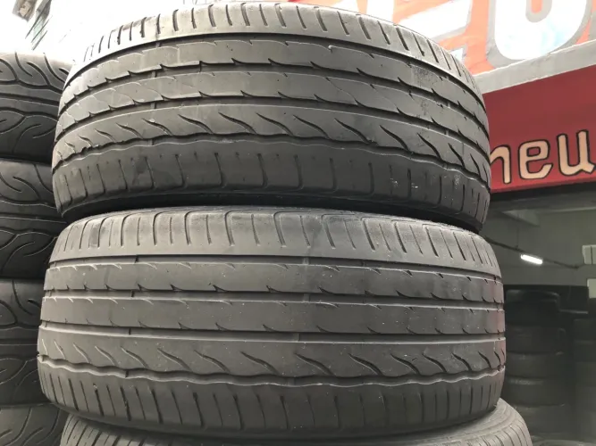 Pneus 225/55/18 por 400$ os 2 meia vida instalados
