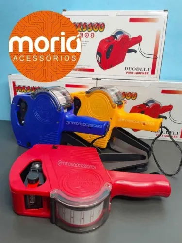 Etiquetadora de Preços 8 Dígitos + Refil + Etiquetas