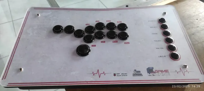 Hitbox botões Qanba PS3/PS4 NINTENDO SWITCH 2 (Escolha sua arte)