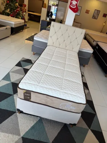 Cama box Solteiro Probel - ENTREGO!