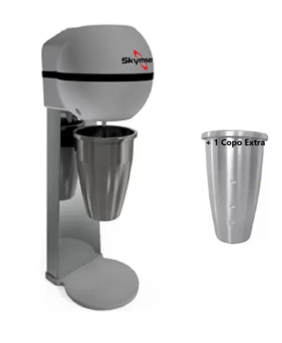 Batedor De Milk Shake Industrial Skymsen Bms-n Com + 1 Copo 220v