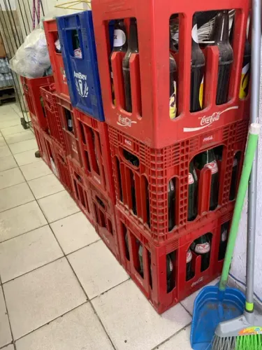 Caixas de Plástico de bebidas