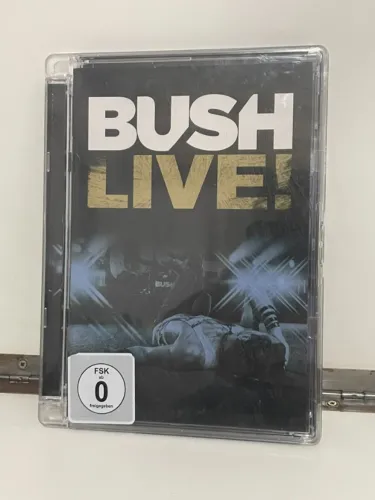 dvd bush - live! (importado, região livre)