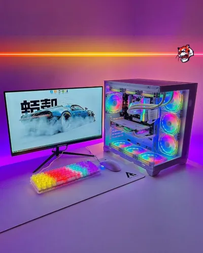 Pc Gamer Completo Roda tudo Ryzen 5 5500 + Rx 580 8gb em até 10x sem juros