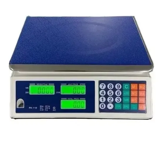 Balança Comercial 40kg, Comida, Sorvete, Peixe, Frutaria, Feira, Mercado