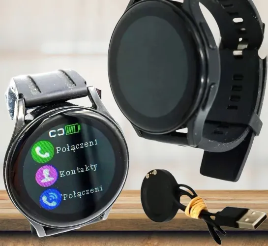 Smartwatch com tela touch e funcionalidades