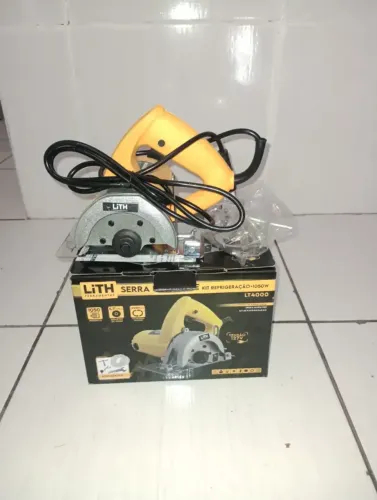 Serra Mármore Nova 1050W 110mm 110V com Kit de Refrigeração - Lith (7)